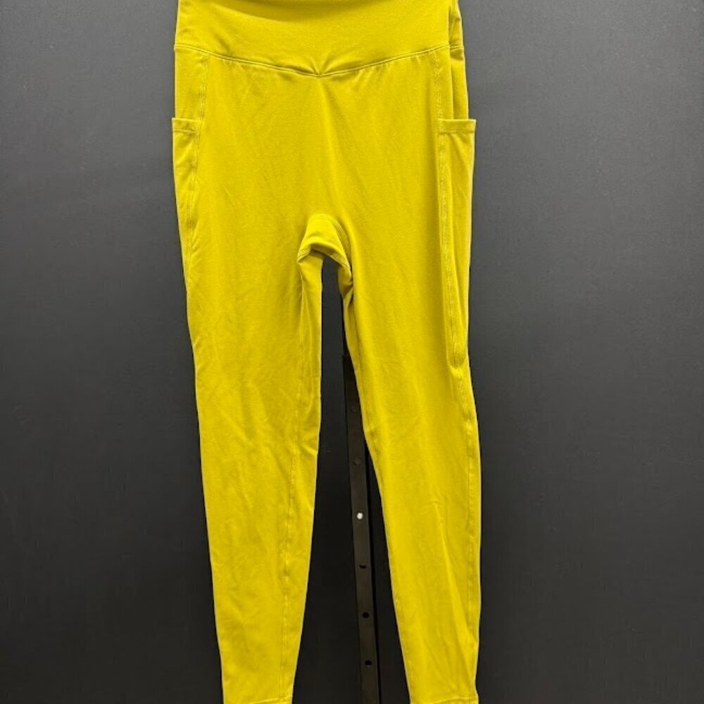 BuffBunny Yellow/Green Pocket Leggings
